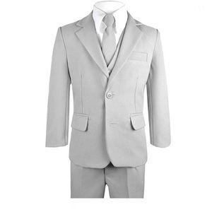 Toddler Grey 5 Piece Suit